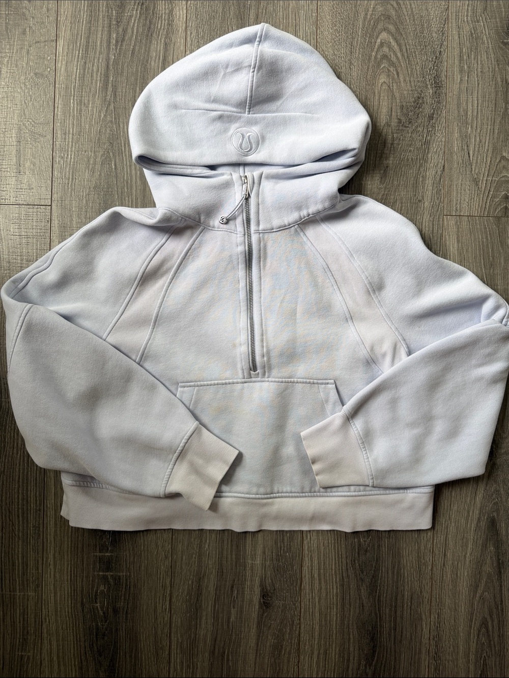 lululemon athletica Light Lavender Half-Zip Hoodie